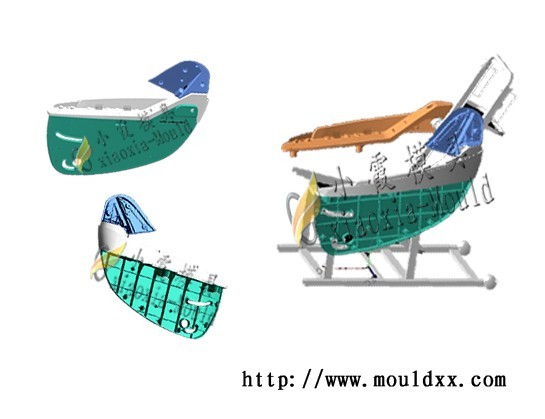 物美按摩椅模具,注塑模具
